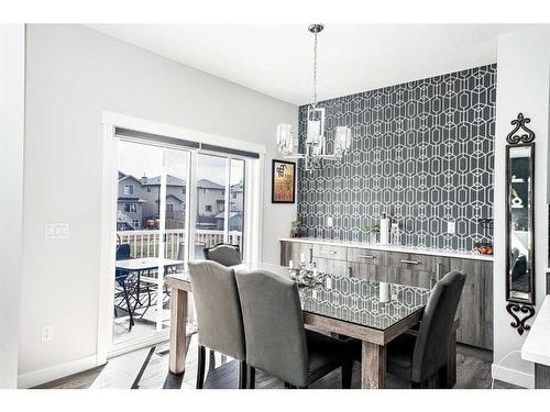 965 Midtown Avenue Sw, Airdrie, AB - Indoor Photo Showing Dining Room