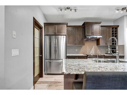 1751 Legacy Circle Se, Calgary, AB - Indoor Photo Showing Kitchen With Upgraded Kitchen