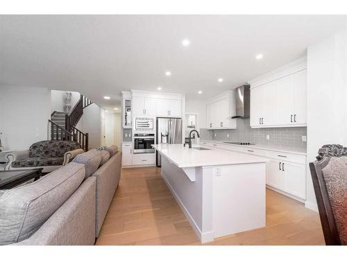 42 Ambleside Rise Nw, Calgary, AB - Indoor Photo Showing Kitchen With Upgraded Kitchen