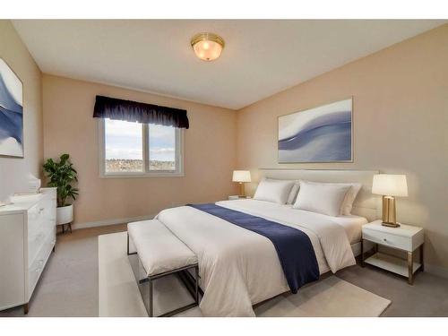 80 Edenstone Way Nw, Calgary, AB - Indoor Photo Showing Bedroom