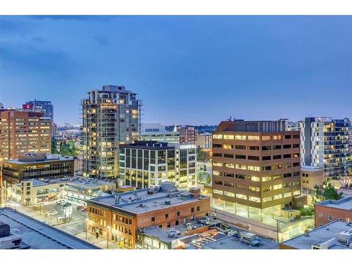 1308-1010 6 Street Sw, Calgary, AB - Outdoor With Balcony With View