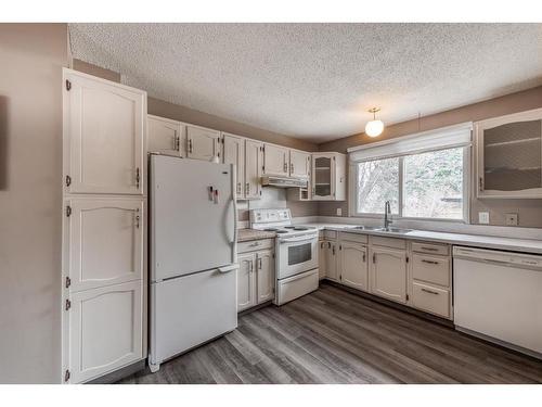 723 Cantrell Drive Sw, Calgary, AB - Indoor Photo Showing Kitchen With Double Sink