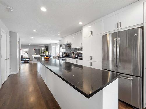 212 15 Avenue Nw, Calgary, AB - Indoor Photo Showing Kitchen With Upgraded Kitchen