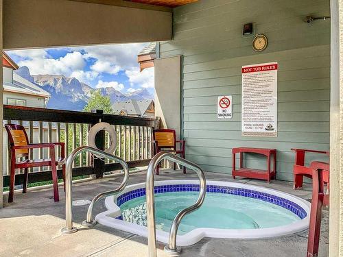 212-109 Montane Road, Canmore, AB -  With In Ground Pool With Exterior