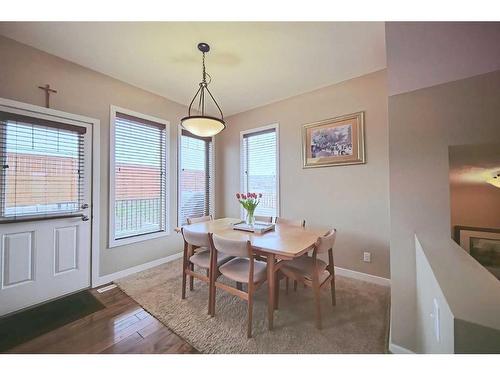 600-413 River Avenue, Cochrane, AB - Indoor Photo Showing Dining Room