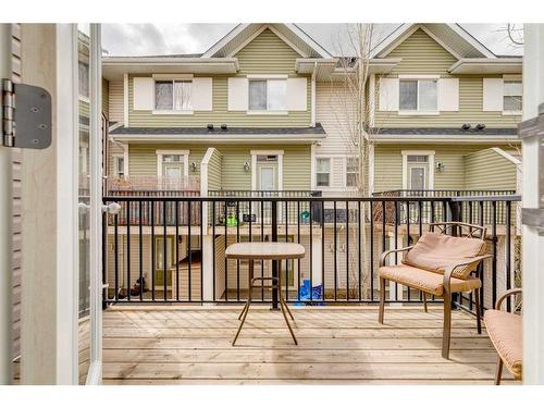 35 New Brighton Point Se, Calgary, AB - Outdoor With Deck Patio Veranda