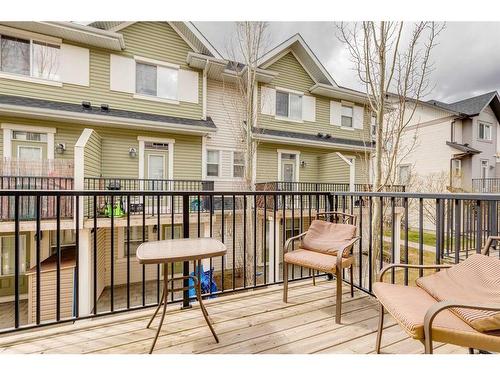 35 New Brighton Point Se, Calgary, AB - Outdoor With Deck Patio Veranda With Exterior