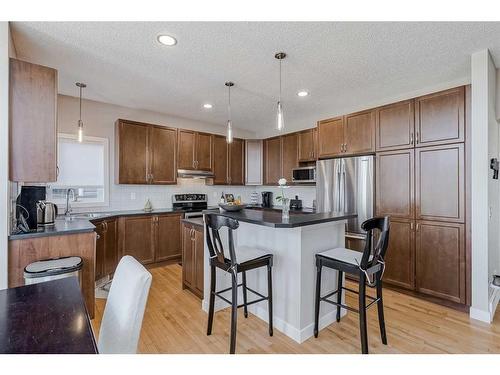 40 Evanspark Circle Nw, Calgary, AB - Indoor Photo Showing Kitchen With Stainless Steel Kitchen