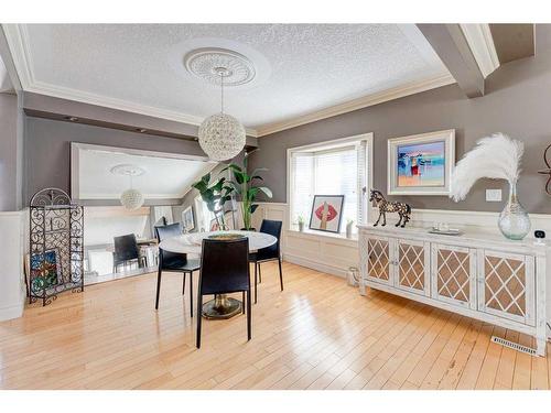 338 Superior Avenue Sw, Calgary, AB - Indoor Photo Showing Other Room With Fireplace