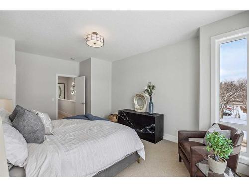 114 Valour Circle Sw, Calgary, AB - Indoor Photo Showing Bedroom