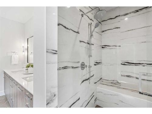 114 Valour Circle Sw, Calgary, AB - Indoor Photo Showing Bathroom