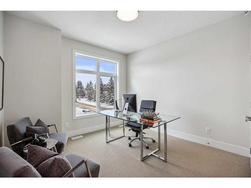 114 Valour Circle Sw, Calgary, AB - Indoor Photo Showing Office