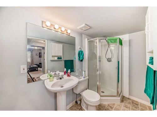 12-117 Bow Ridge Drive, Cochrane, AB - Indoor Photo Showing Bathroom