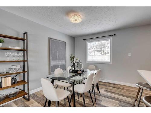 65 Meadowview Road Sw, Calgary, AB - Indoor Photo Showing Dining Room