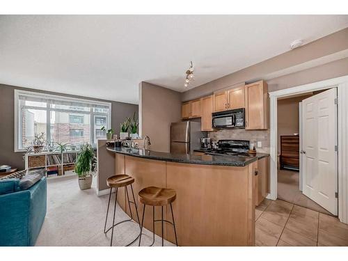 233-910 Centre Avenue, Calgary, AB - Indoor Photo Showing Kitchen