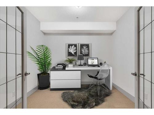 108-77 George Fox Trail, Cochrane, AB - Indoor Photo Showing Office