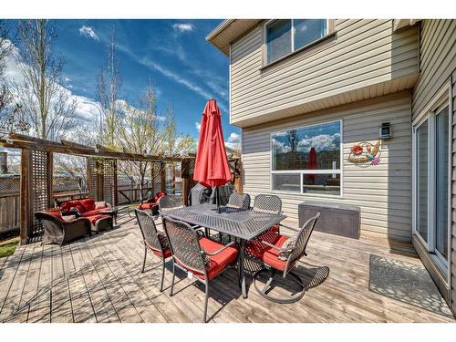 154 New Brighton Manor Se, Calgary, AB - Outdoor With Deck Patio Veranda With Exterior