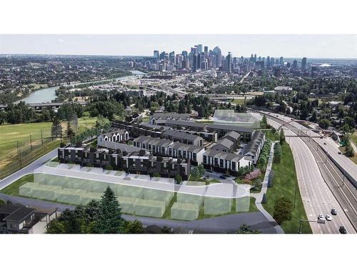 322 Sovereign Common Sw, Calgary, AB - Outdoor With View