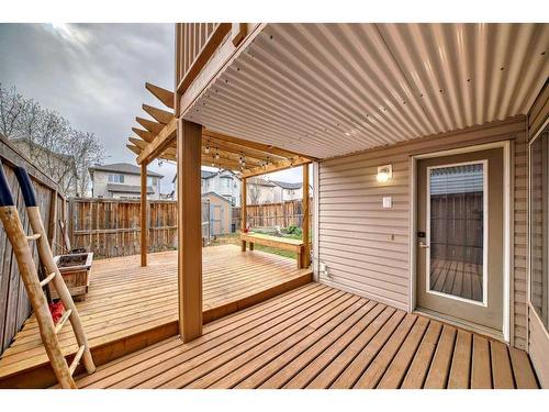 103 Covepark Place Ne, Calgary, AB - Outdoor With Deck Patio Veranda With Exterior
