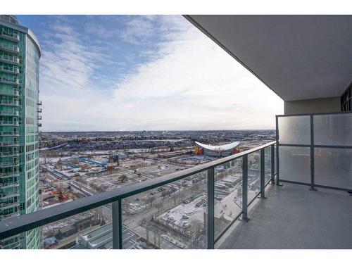 2503-1122 3 Street Se, Calgary, AB - Outdoor With Balcony With View With Exterior