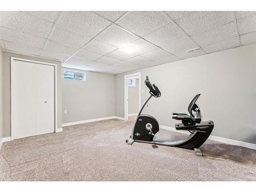 94 Brantford Crescent Nw, Calgary, AB - Indoor Photo Showing Gym Room