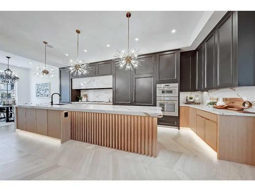 2034 8 Avenue Se, Calgary, AB - Indoor Photo Showing Kitchen With Upgraded Kitchen