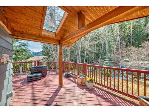 261 Three Sisters Drive, Canmore, AB - Outdoor With Deck Patio Veranda With Exterior