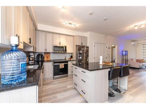5205-15 Sage Meadows Landing Nw, Calgary, AB - Indoor Photo Showing Kitchen With Upgraded Kitchen