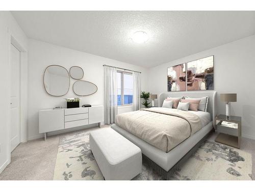 412 Legacy Point Se, Calgary, AB - Indoor Photo Showing Bedroom