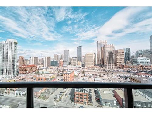 1706-788 12 Avenue Sw, Calgary, AB - Outdoor With Balcony With View
