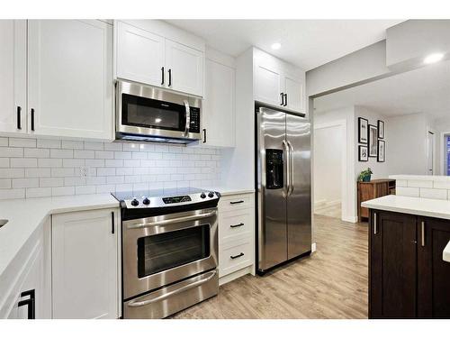 316 Ashley Crescent Se, Calgary, AB - Indoor Photo Showing Kitchen With Upgraded Kitchen