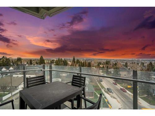 601-2505 17 Avenue Sw, Calgary, AB - Outdoor With Balcony With View