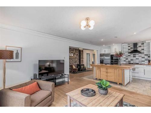 2820 Morley Trail Nw, Calgary, AB - Indoor Photo Showing Living Room