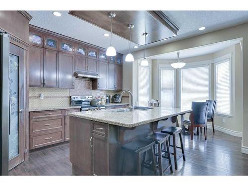 523 Taralake Way Ne, Calgary, AB - Indoor Photo Showing Kitchen With Upgraded Kitchen