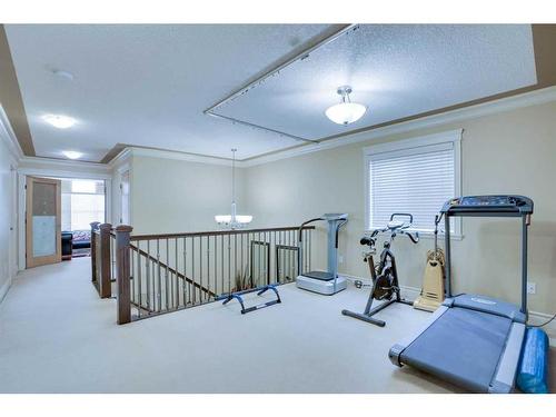 523 Taralake Way Ne, Calgary, AB - Indoor Photo Showing Gym Room