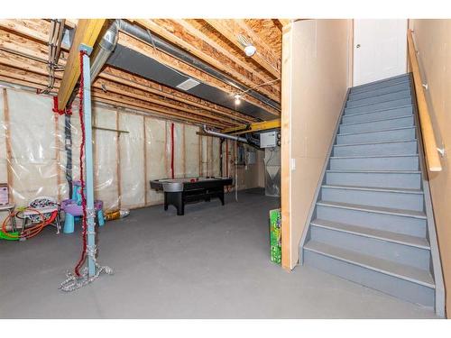 9 Copperpond Link Se, Calgary, AB - Indoor Photo Showing Basement