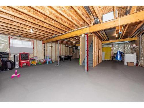 9 Copperpond Link Se, Calgary, AB - Indoor Photo Showing Basement