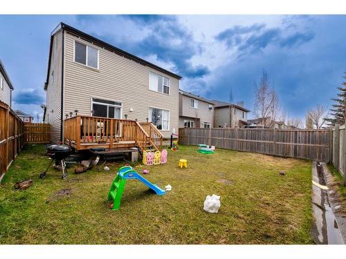 9 Copperpond Link Se, Calgary, AB - Outdoor With Deck Patio Veranda With Backyard