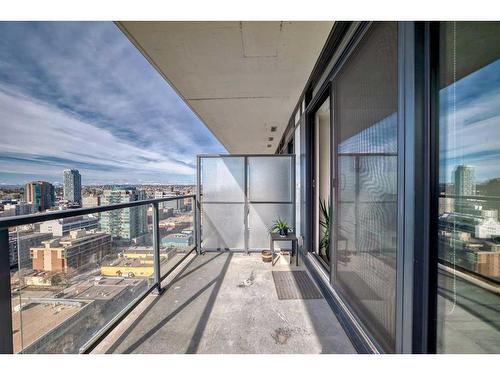 1901-1010 6 Street Sw, Calgary, AB - Outdoor With Balcony With View With Exterior