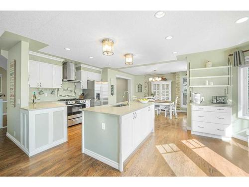 110 Mt Robson Close Se, Calgary, AB - Indoor Photo Showing Kitchen With Upgraded Kitchen
