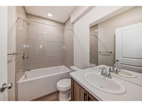 21 Belmont Drive Sw, Calgary, AB - Indoor Photo Showing Bathroom