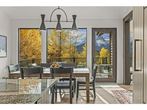 628 Silvertip Road, Canmore, AB - Indoor Photo Showing Dining Room