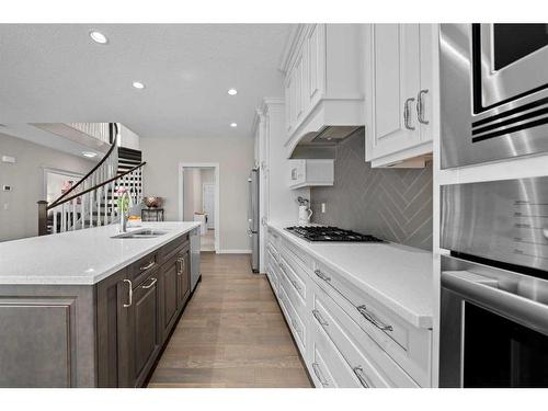 147 Auburn Shores Way Se, Calgary, AB - Indoor Photo Showing Kitchen With Upgraded Kitchen