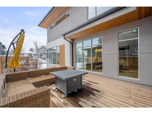 2820 12 Avenue Nw, Calgary, AB - Outdoor With Deck Patio Veranda With Exterior