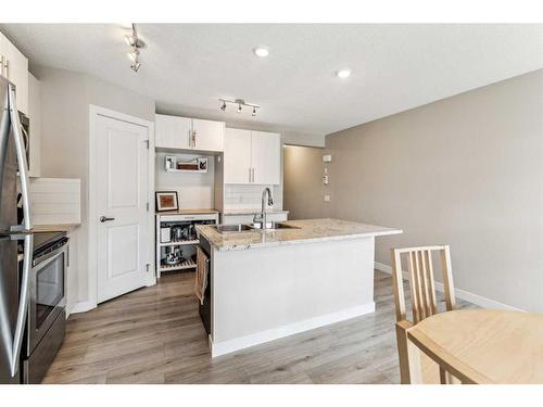 514 Sage Hill Grove Nw, Calgary, AB - Indoor Photo Showing Kitchen With Stainless Steel Kitchen With Double Sink