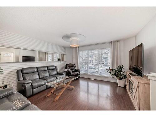 127 Cranberry Way Se, Calgary, AB - Indoor Photo Showing Living Room