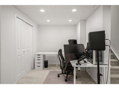 116 Stradwick Rise Sw, Calgary, AB - Indoor Photo Showing Office