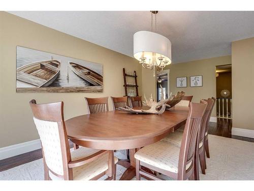 285223 Rr11, Crossfield, AB - Indoor Photo Showing Dining Room