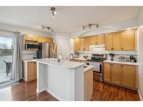 67 Coville Close Ne, Calgary, AB - Indoor Photo Showing Kitchen With Stainless Steel Kitchen