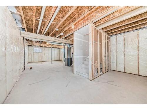 612 Baywater Manor Sw, Airdrie, AB - Indoor Photo Showing Basement